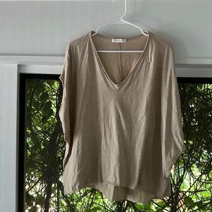 Boutique brand oversized top, mustard seed brand
